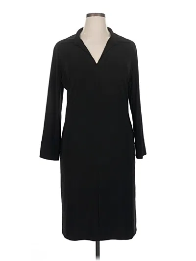 Pre-owned Norma Kamali Casual Dress In Black