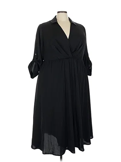 Pre-owned Torrid Casual Dress In Black