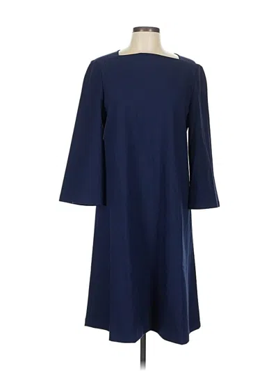 Lafayette 148 Casual Dress In Blue