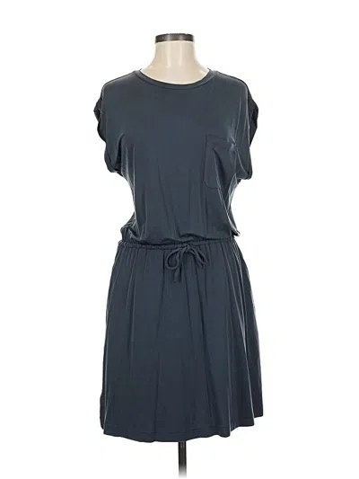 Lou & Grey Casual Dress In Gray