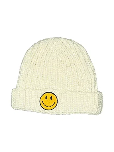 Pre-owned Chinatown Market Beanie Hat In White