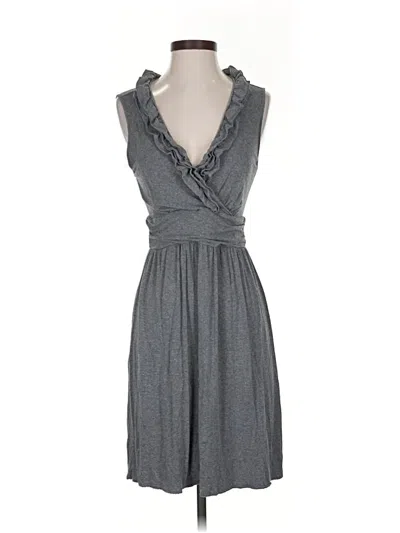 Pre-owned New York And Company Casual Dress In Gray