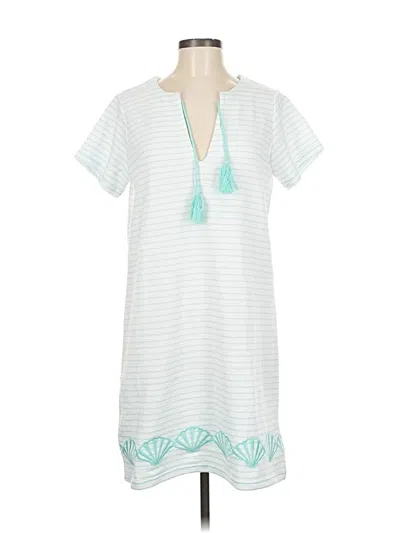 Pre-owned Sail To Sable Casual Dress In Blue