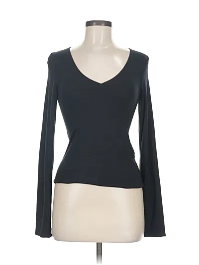 Pre-owned Re Ona Long Sleeve T-shirt In Gray