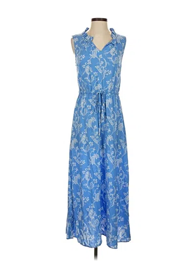 Pre-owned Talbots Casual Dress In Blue