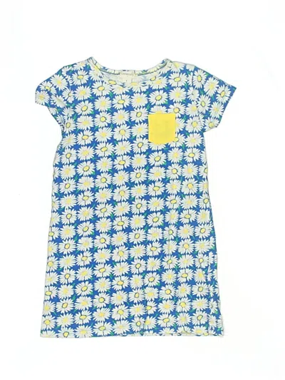 Pre-owned Crewcuts Outlet Kids' Dress In Blue
