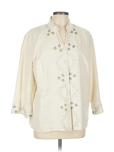 Pre-owned Carole Little Jacket In Brown