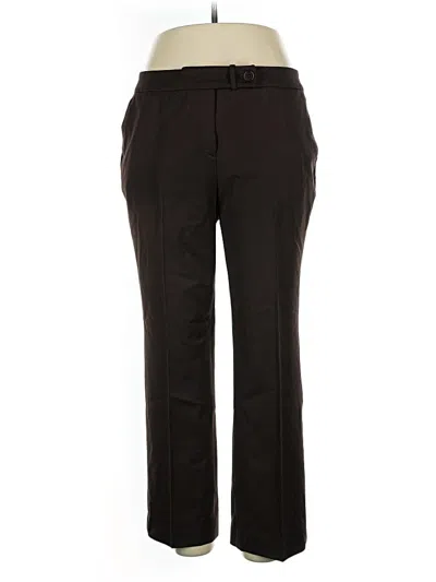 Pre-owned Talbots Dress Pants In Black