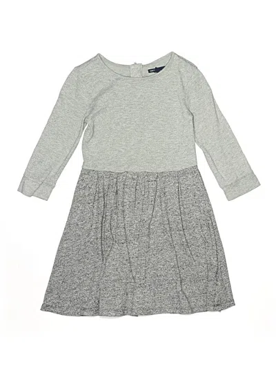 Pre-owned Gap Kids' Dress In Gray