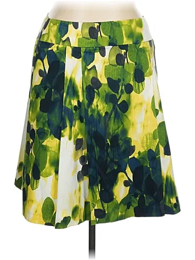 Pre-owned Jones New York Collection Casual Skirt In Green