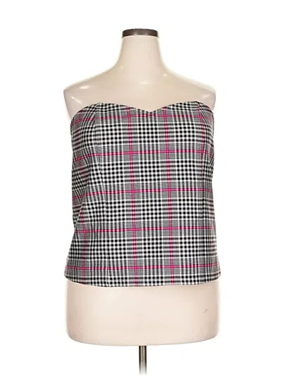 Pre-owned Torrid Tube Top Pink Strapless Neckline Tops