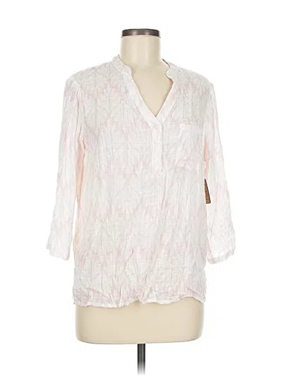 Charlie 3/4 Sleeve Blouse In Pink
