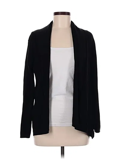 Pre-owned Zara Cardigan Sweater In Black