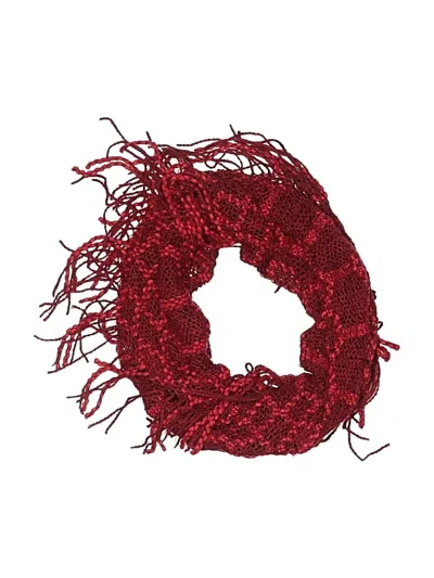 Pre-owned Unbranded Scarf In Red
