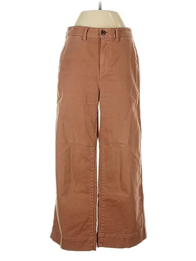 Pre-owned Gap Khaki Pant In Brown