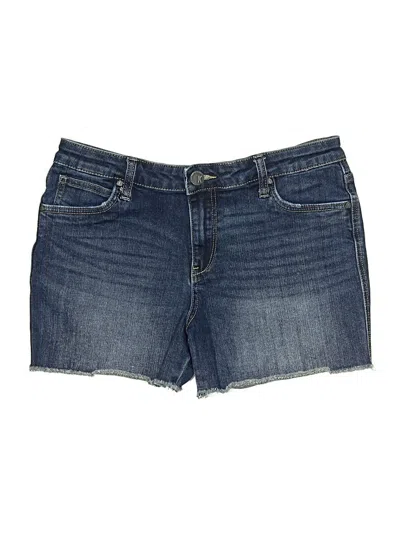 Pre-owned Kut From The Kloth Denim Shorts In Blue