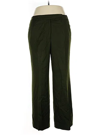Pre-owned Talbots Wool Pants In Green