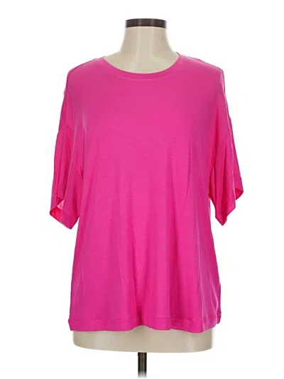 Pre-owned Cabi 3/4 Sleeve T-shirt In Pink