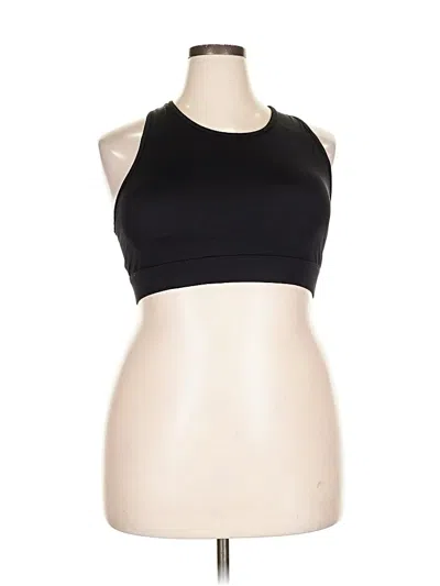 Pre-owned Fabletics Sports Bra In Black