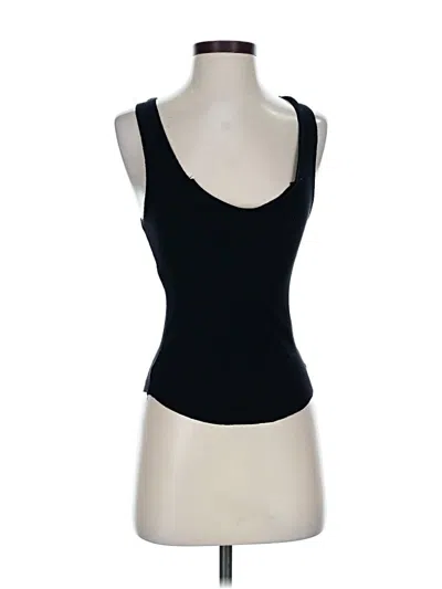 Pre-owned Nike Tank Top Black Strapless Neckline Tops
