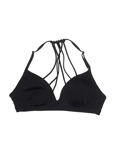 Pre-owned Athleta Swimsuit Top Black Swimwear
