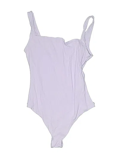 Pre-owned Skims Bodysuit In Purple