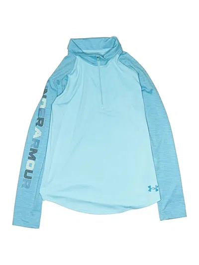 Pre-owned Under Armour Kids' Long Sleeve T-shirt In Blue
