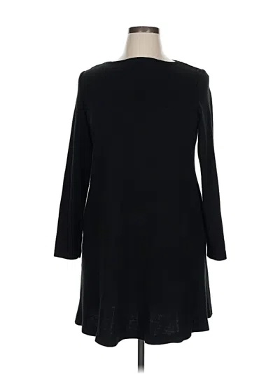 Pre-owned Nina Leonard Casual Dress In Black