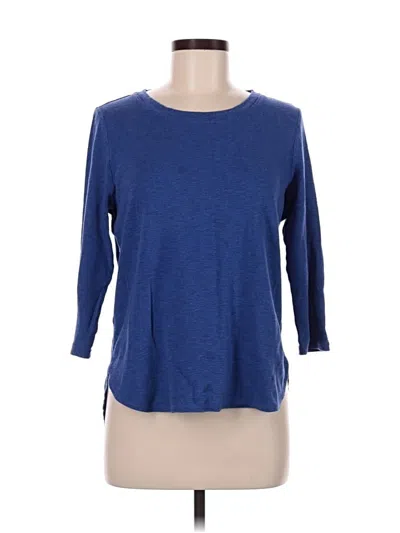 Pre-owned Tommy Bahama 3/4 Sleeve T-shirt In Blue