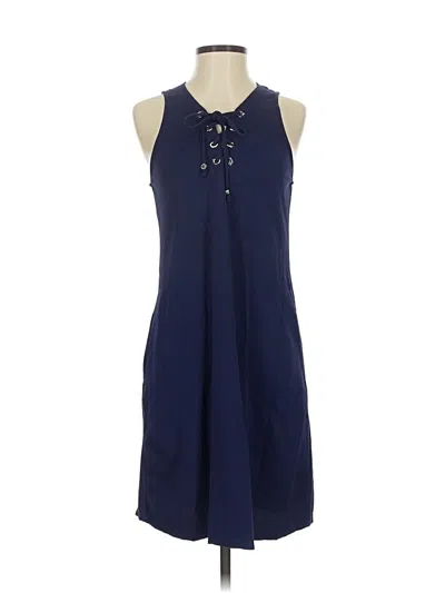Pre-owned Tommy Bahama Casual Dress In Blue