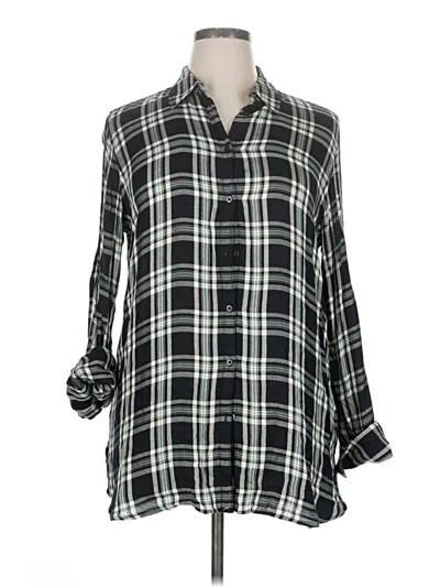 Pre-owned Polo Ralph Lauren 3/4 Sleeve Blouse In Black