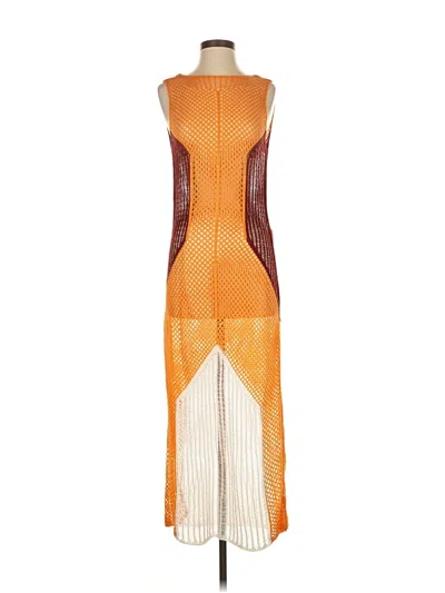 Zara Swimsuit Cover Up In Orange