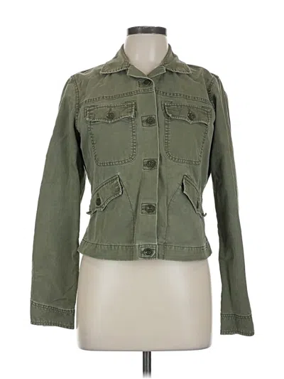 Pre-owned Lucky Brand Jacket In Green