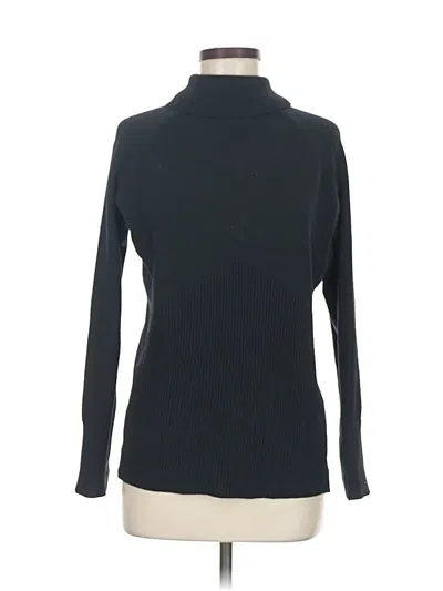Pre-owned Athleta Turtleneck Sweater In Black