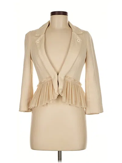 Pre-owned Free People Blazer Jacket In Brown