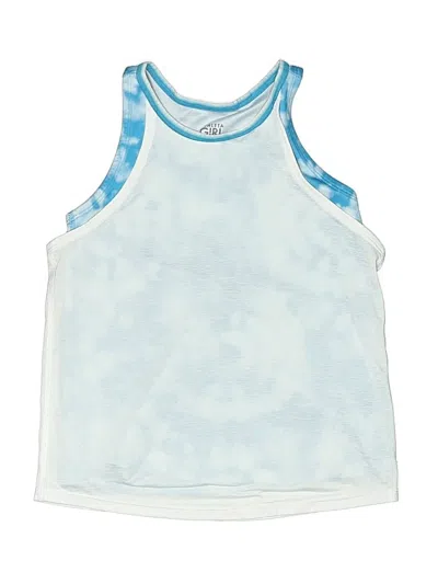 Pre-owned Athleta Girl Kids' Active Tank Top In Blue