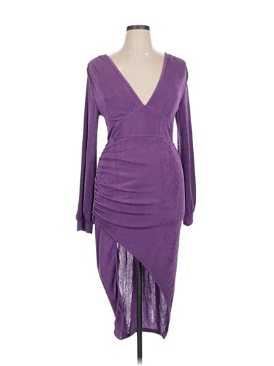 Pre-owned Cider Cocktail Dress In Purple