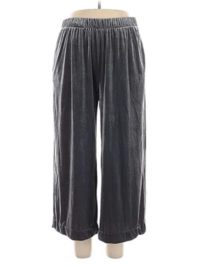 Pre-owned Uniqlo Casual Pants In Gray