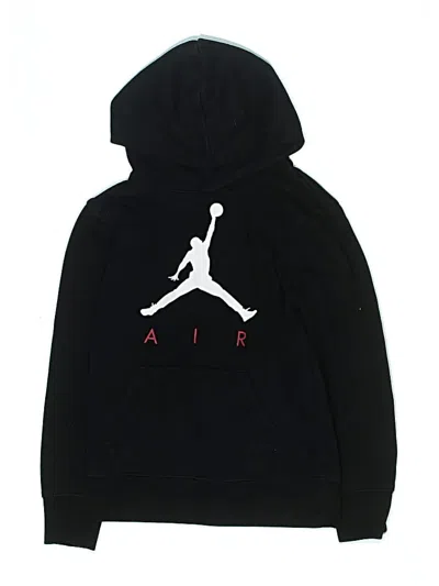 Pre-owned Air Jordan Kids' Pullover Hoodie In Black