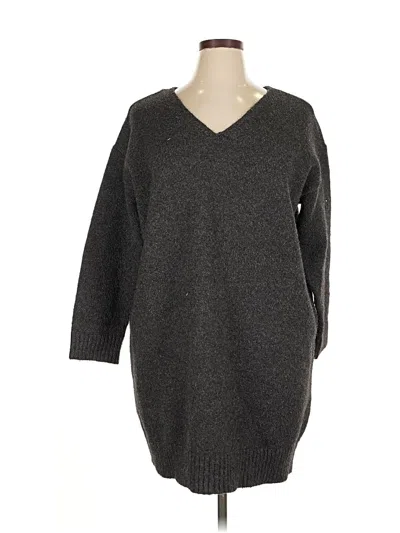 Pre-owned Joe Fresh Casual Dress In Gray