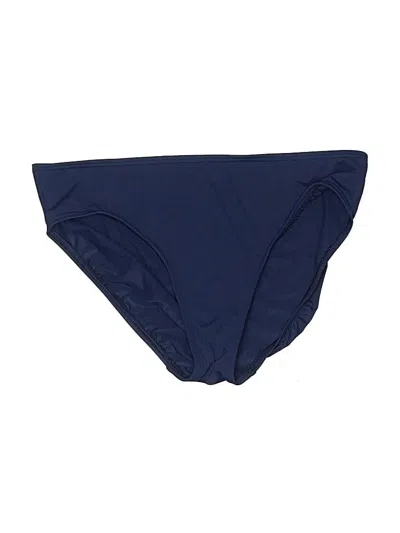Pre-owned Lands' End Swimsuit Bottoms In Blue