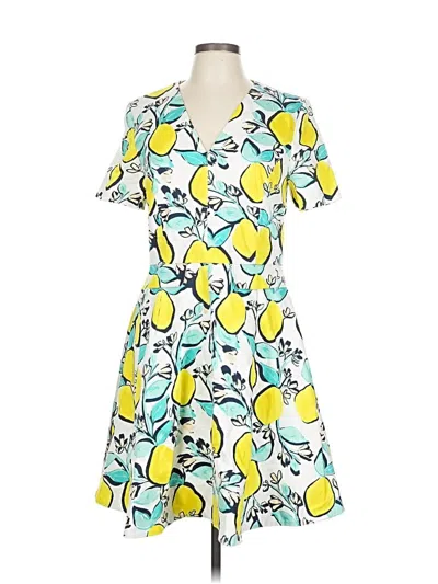 Pre-owned Draper James Casual Dress In Yellow