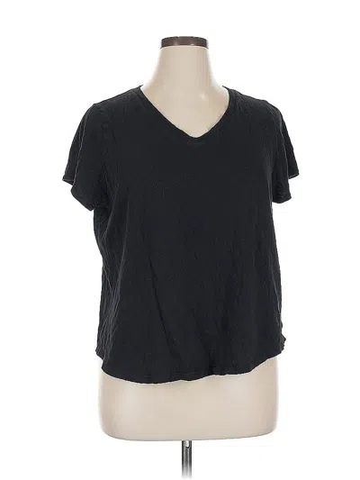 Pre-owned Gap Short Sleeve T-shirt In Black