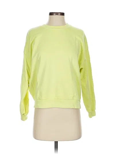 Pre-owned Madewell Sweatshirt In Yellow