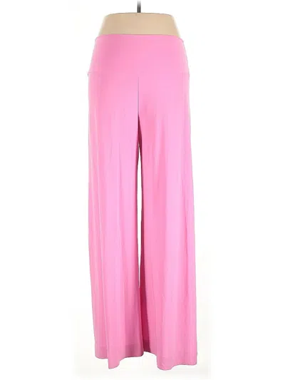Pre-owned Norma Kamali Active Pants In Pink