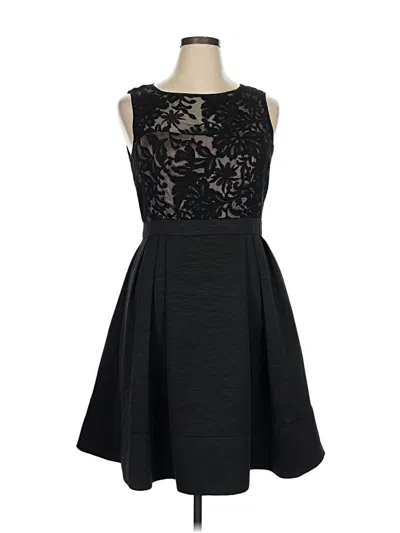 Pre-owned Eliza J Cocktail Dress In Black