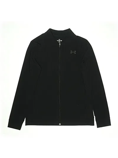 Pre-owned Under Armour Kids' Track Jacket In Black