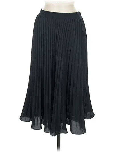Pre-owned Kate Kasin Formal Skirt In Black