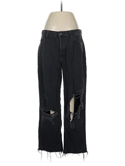Pre-owned Forever 21 Jeans In Black