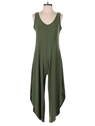 Pre-owned Nicole Miller Jumpsuit In Green